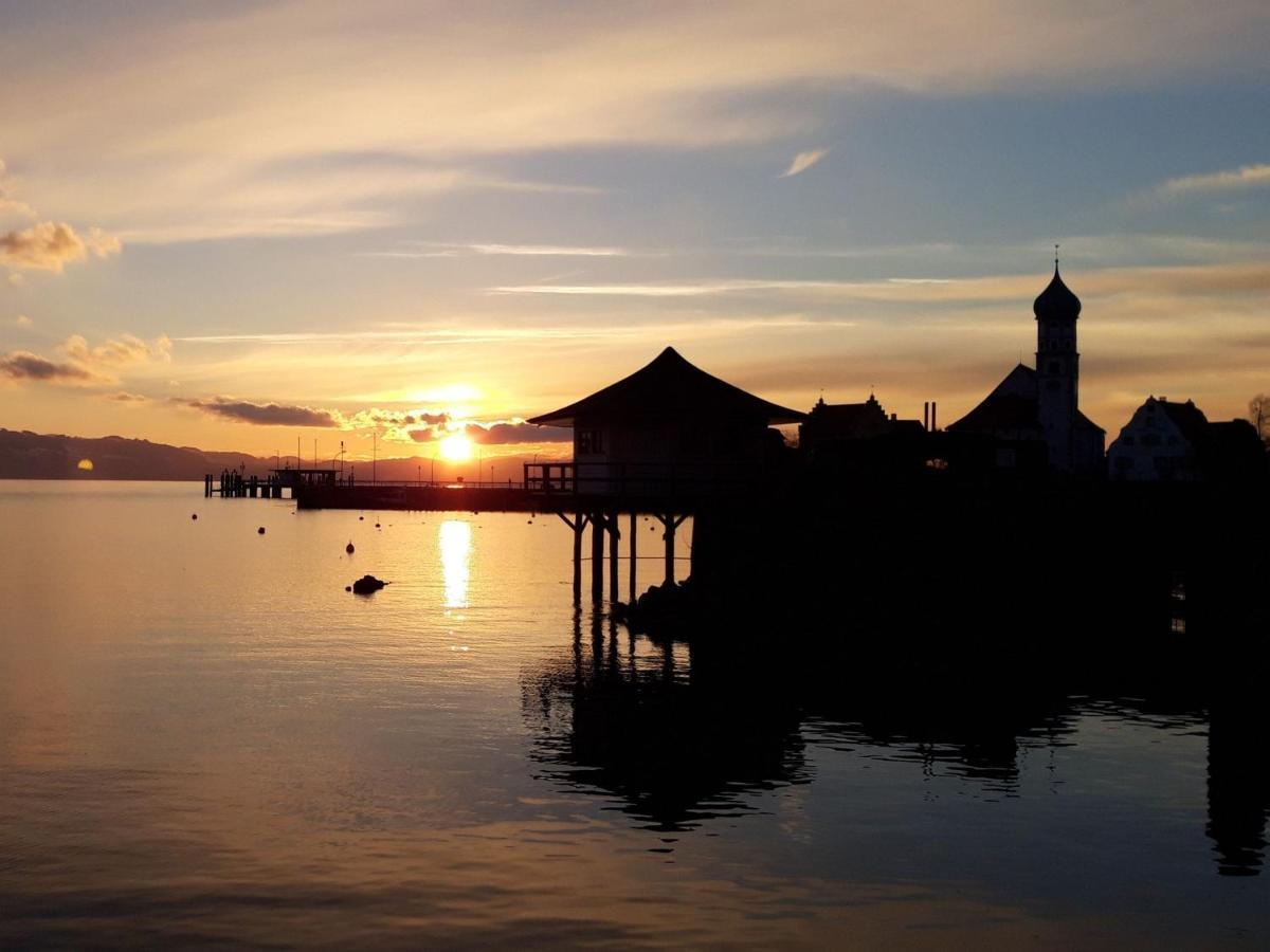 Apartments Fischerklause Am Bodensee Wasserburg Kültér fotó